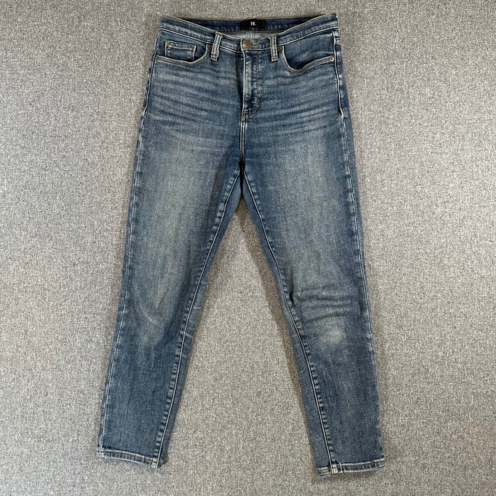 Banana Republic Jeans Womens 28 The High Skinny Blue Medium Wash Stretch Denim